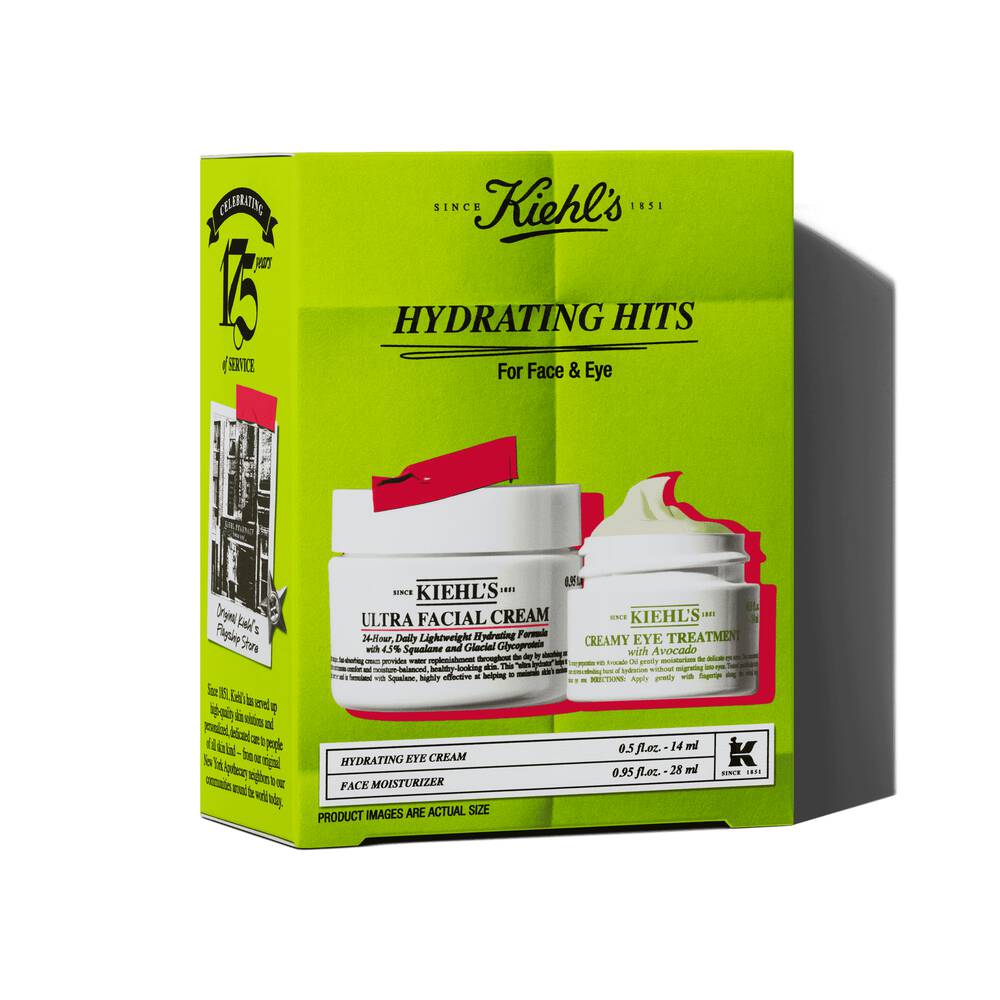Kiehls Hydrating Hits Gift Set Face Eyes