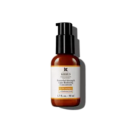 A 75ml bottle of Kiehl's Powerful-Strength Line-Reducing Concentrate against a white background.