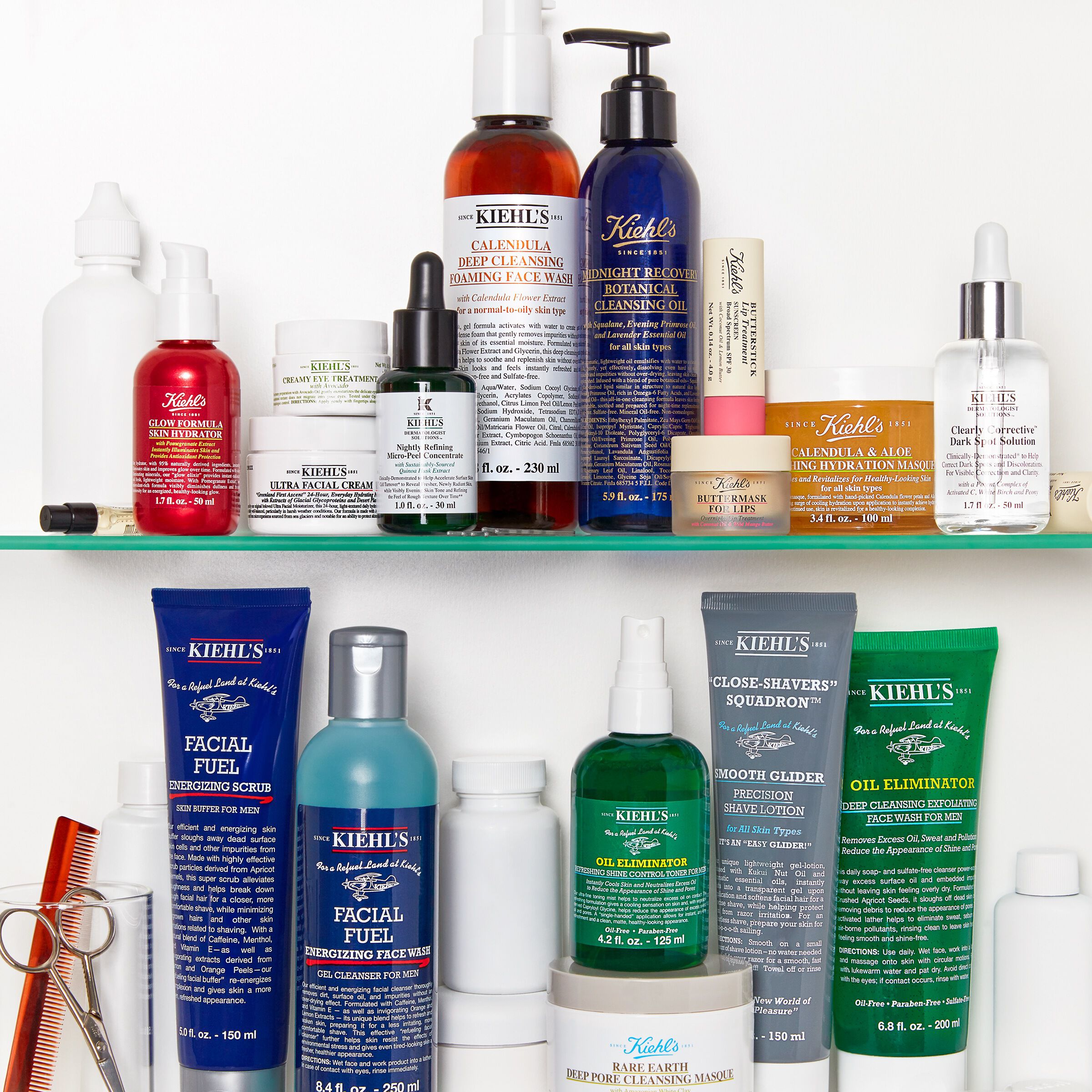 Facial Fuel Energizing Face Wash Gel Face Wash for Men Kiehl’s