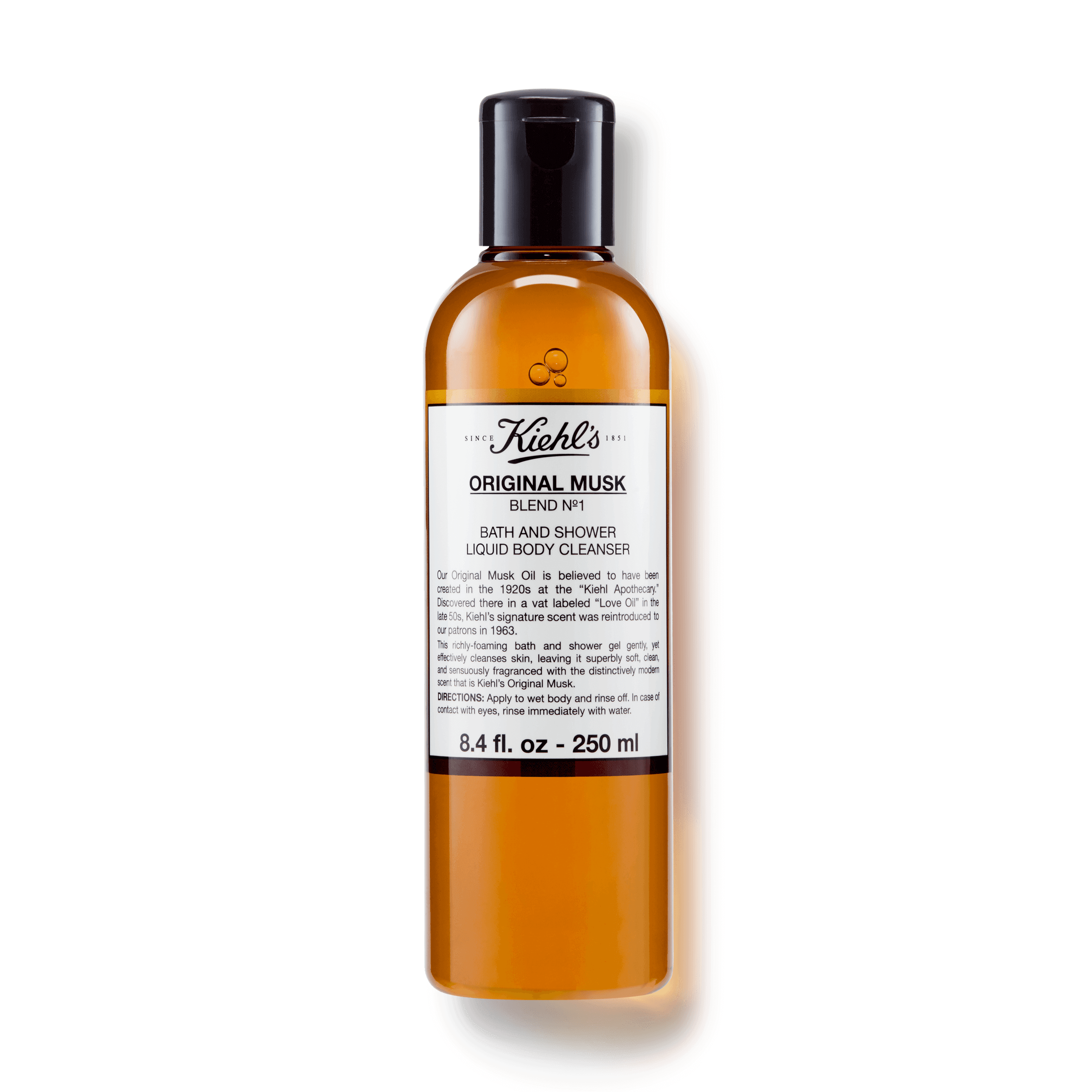 Musk Shower Gel Rich Foaming Gel Body Care Kiehl s UK