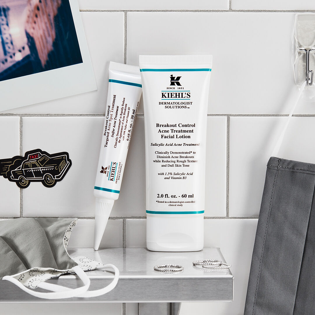 kiehl's breakout control blemish treatment facial lotion