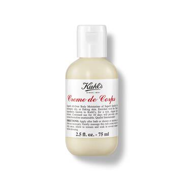 Bottle of Kiehl's Creme de Corps body lotion