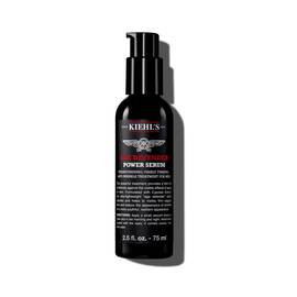 A 75ml bottle of Kiehl's Age Defender Power Serum against a white background.