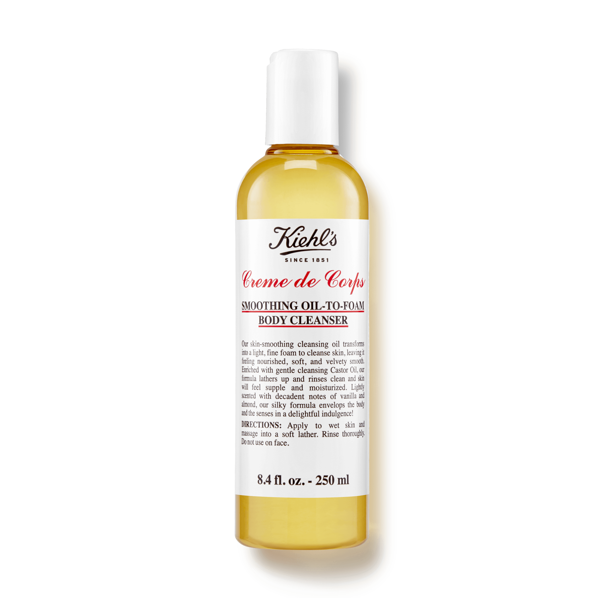 Crème de Corps Smoothing Oil | Body Cleansing Oil | Kiehl's UK
