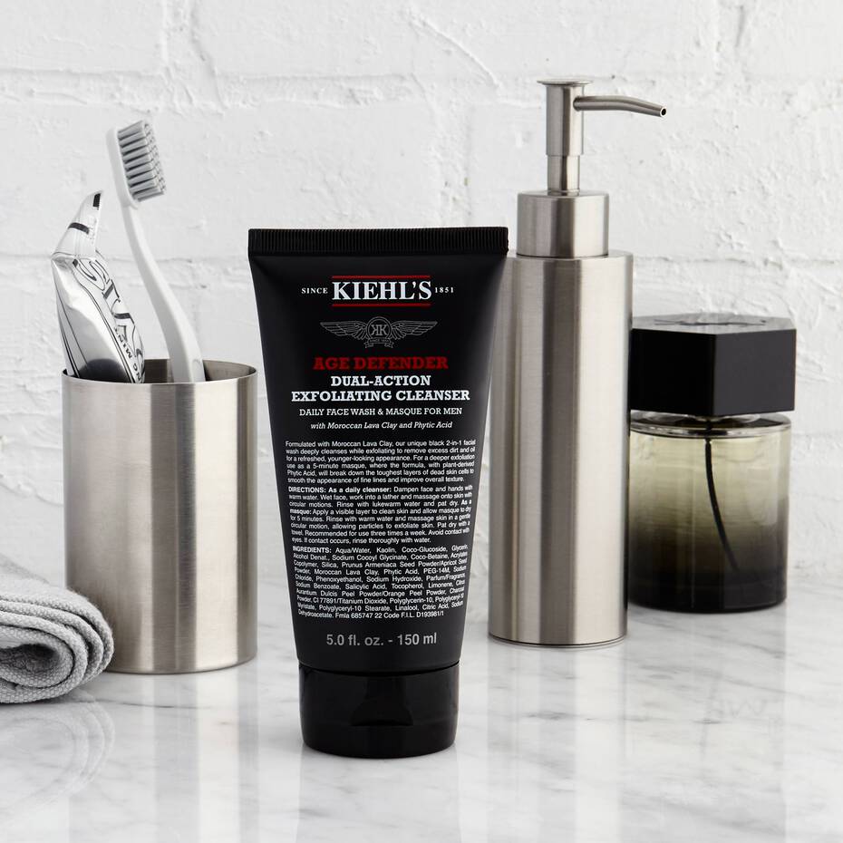 kiehl's men's exfoliating cleanser