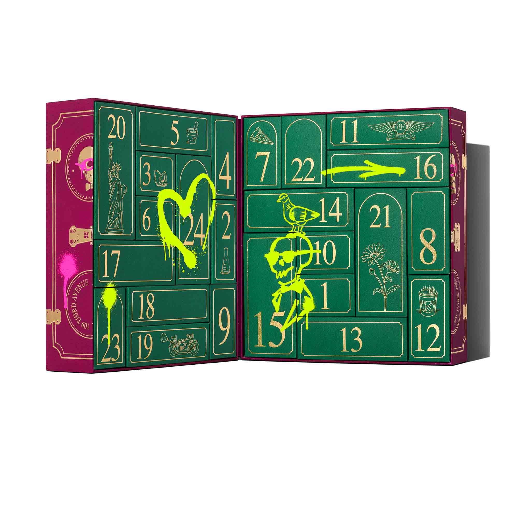 24 Days of Kiehl's Advent Calendar