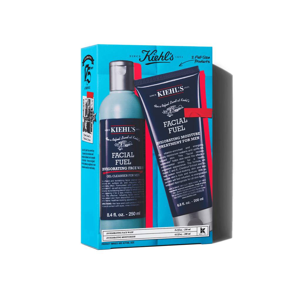 Kiehls Classic Gentleman Collection Facial Cleansing & Hydrating Gift Set