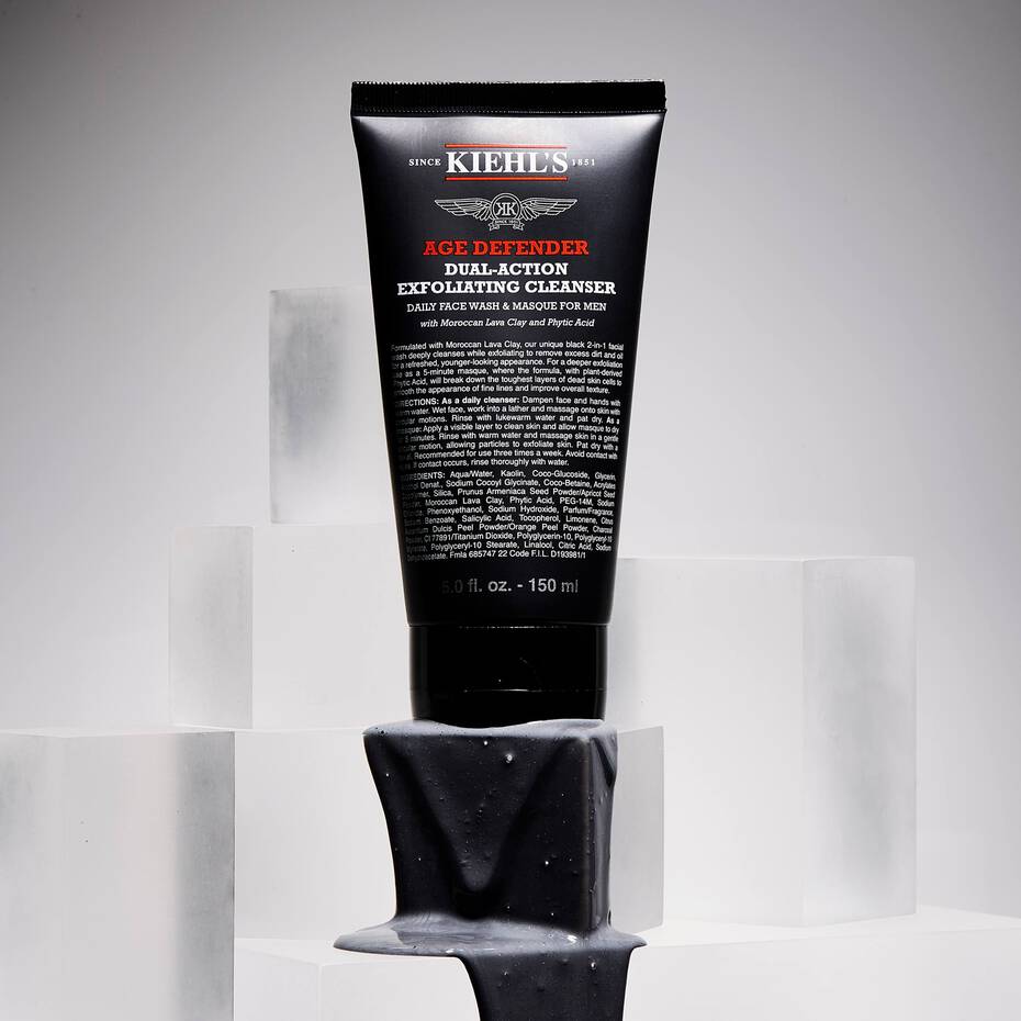 kiehl's men's exfoliating cleanser
