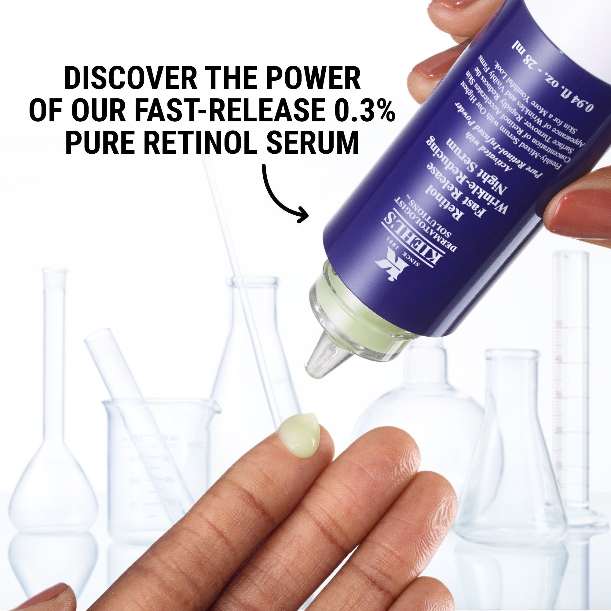 Retinol Fast Release WrinkleReducing Night Serum Kiehl’s UK