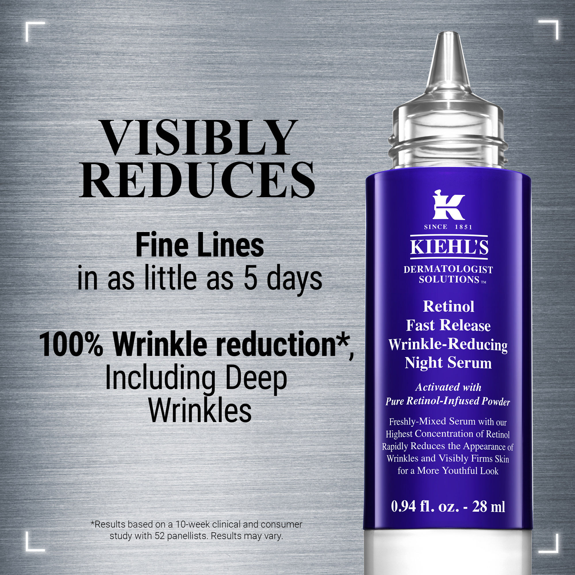 Retinol Fast Release WrinkleReducing Night Serum Kiehl’s UK