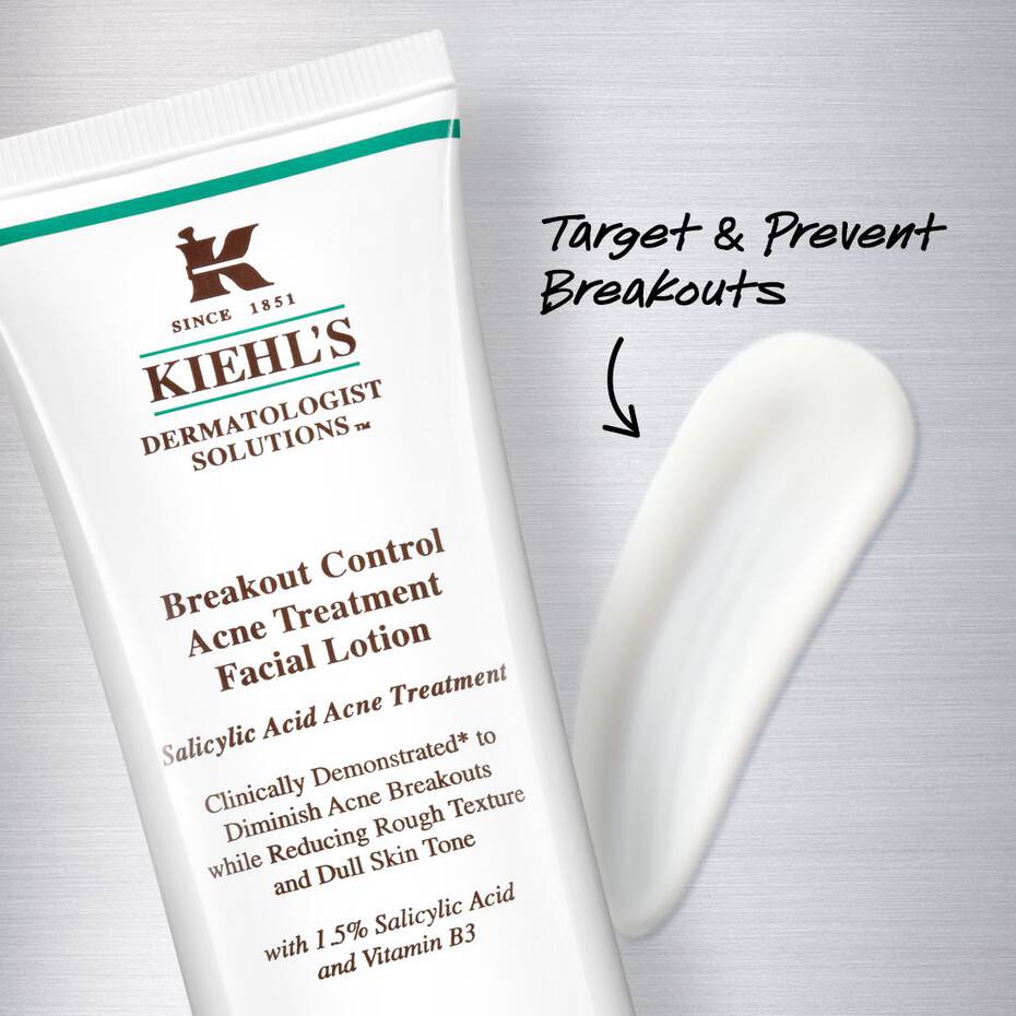 Breakout Control Blemish Treatment Facial Lotion with Niacinamide