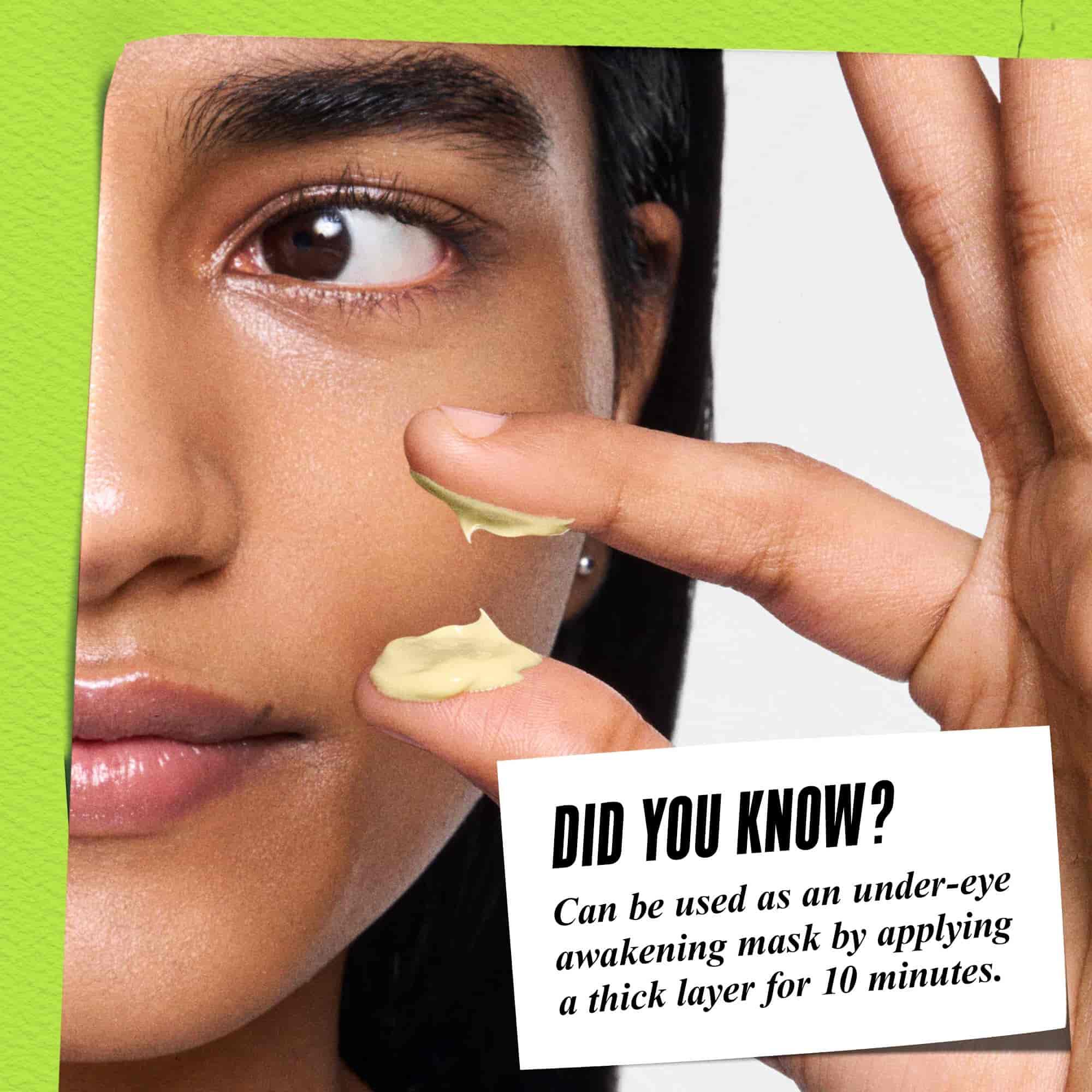 Did You Know? Warm eye cream between fingers to transform it into a refreshing burst of hydration.