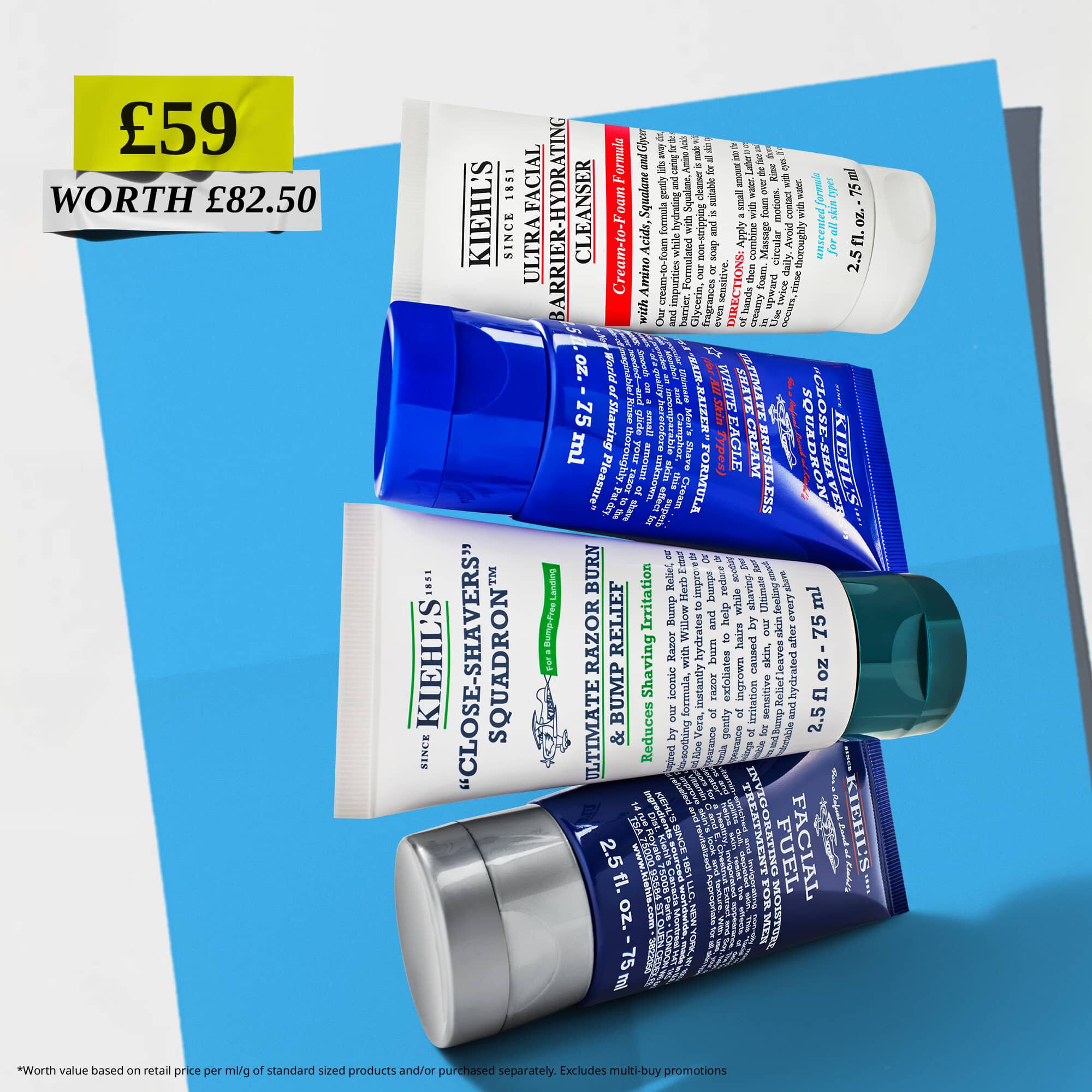 Get Up & Groom Gift Set From Cleanse to Post-Shave