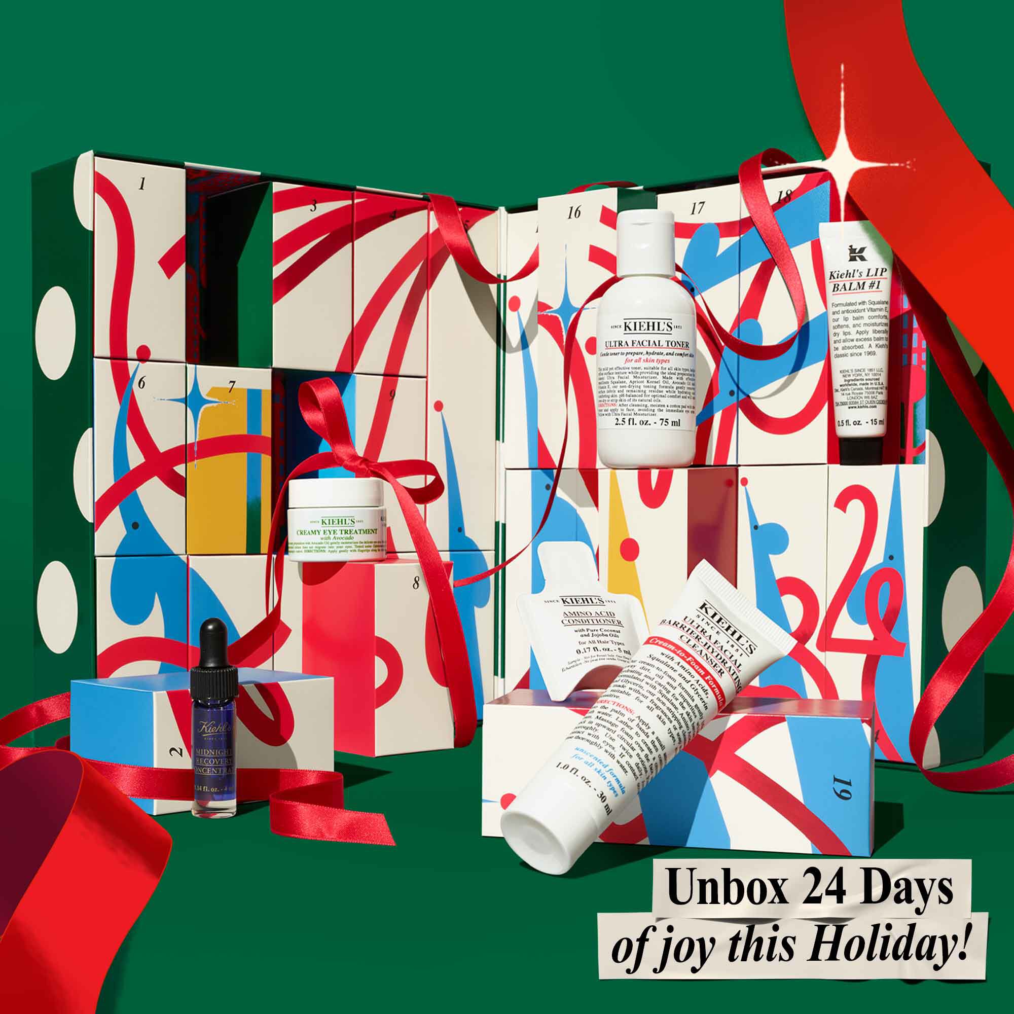 24 Days of Kiehl's Advent Calendar