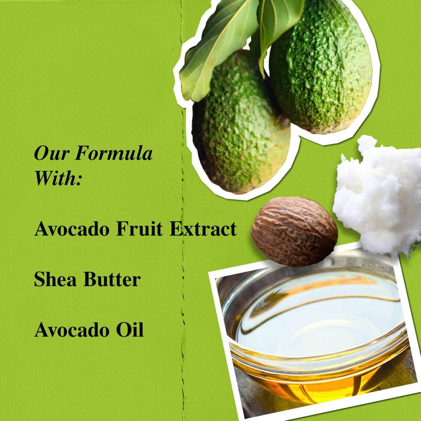 Avocado Nourishing Hydration Mask Ingredients - Avocado Fruit Extract, Shea Butter, Avocado Oil