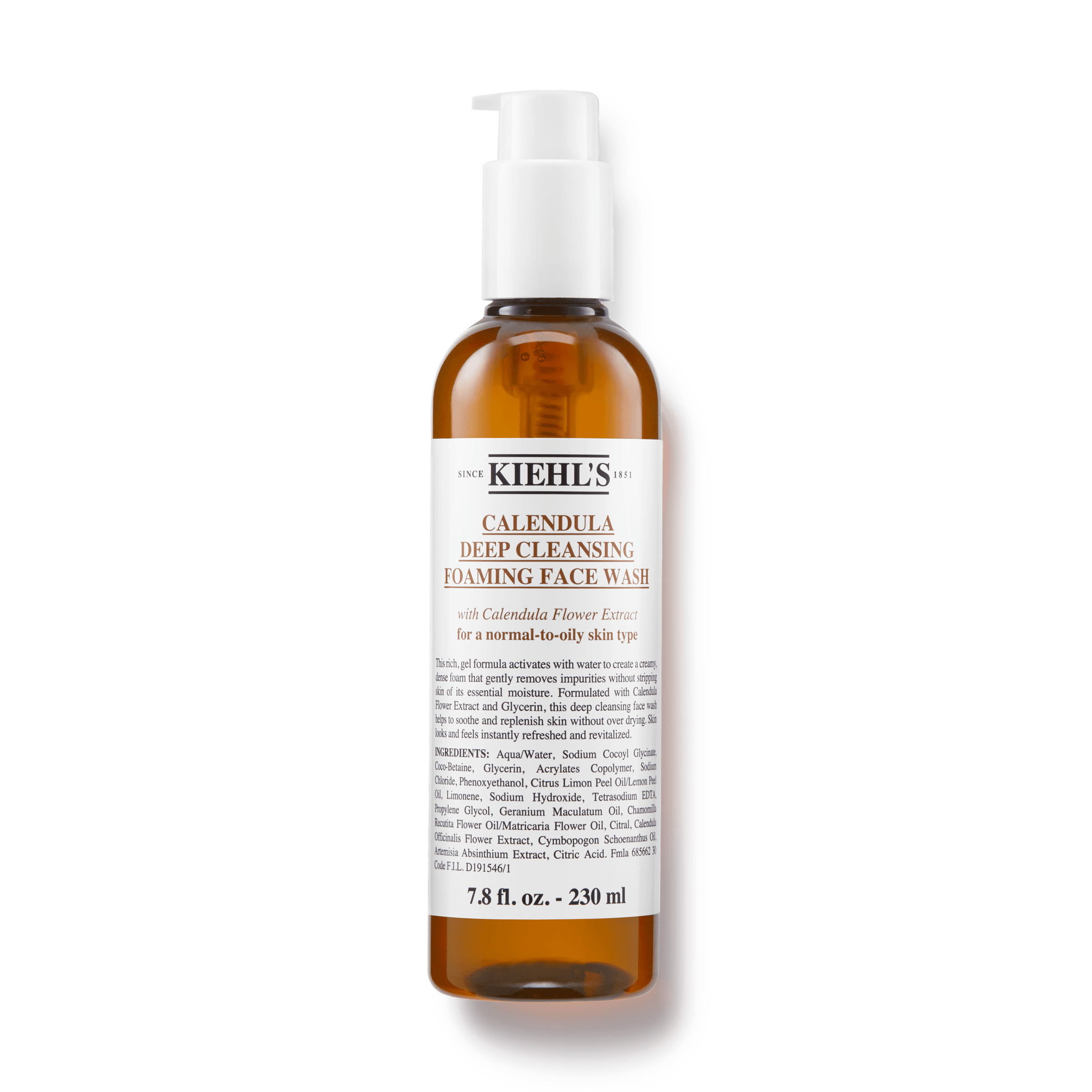 Calendula Foaming Face Wash | Cleansers & Scrubs | Kiehl's UK