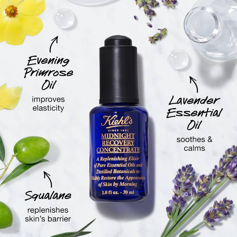 Midnight Recovery Concentrate Facial Oil Kiehl