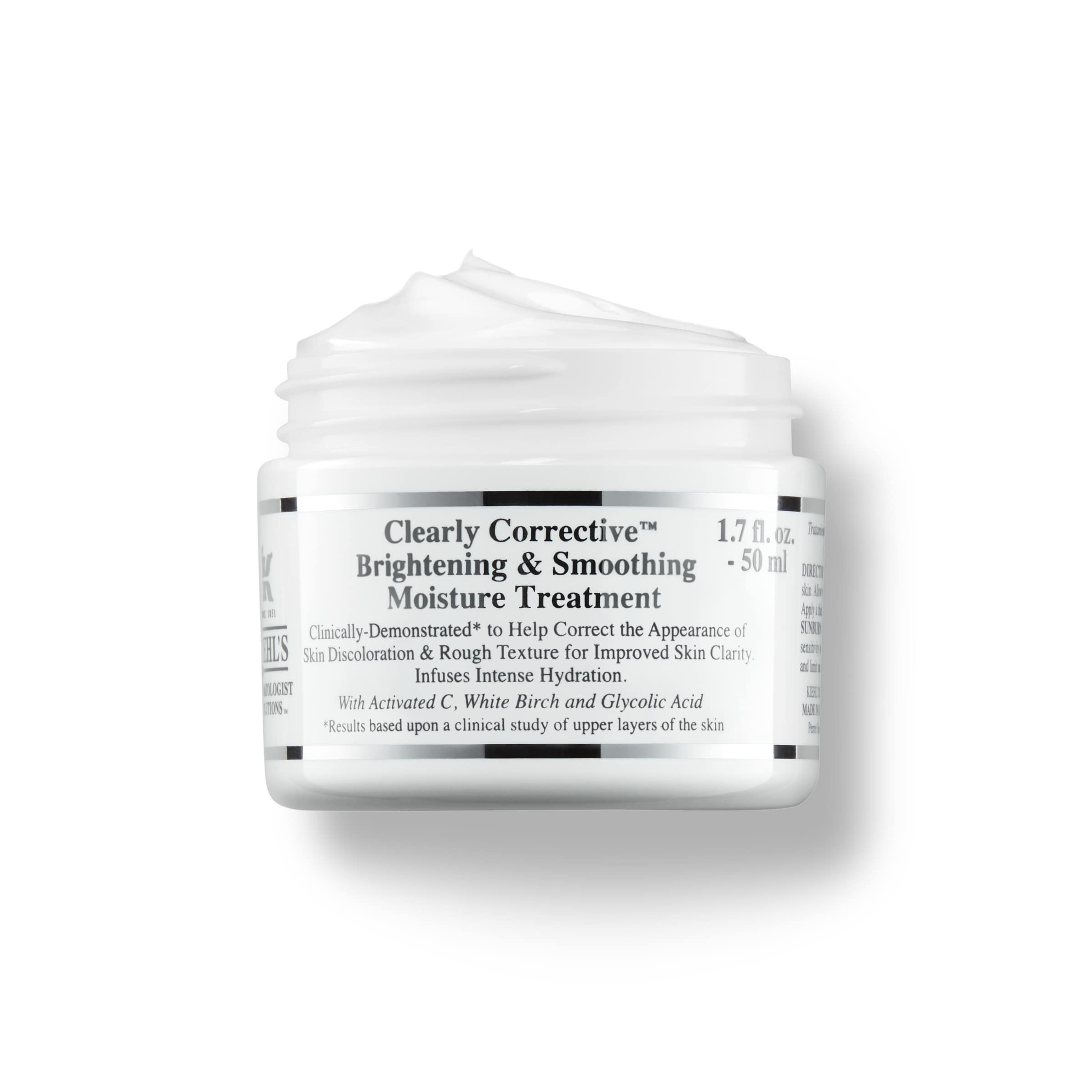 clearly brightening corrective moisture treatment smoothing kiehls kiehl acid skincare glycolic skin zoom reset