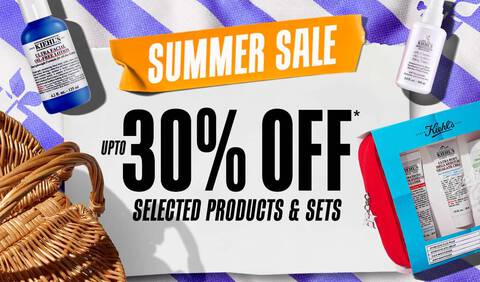 Kiehl's July Summer Sale promotional banner