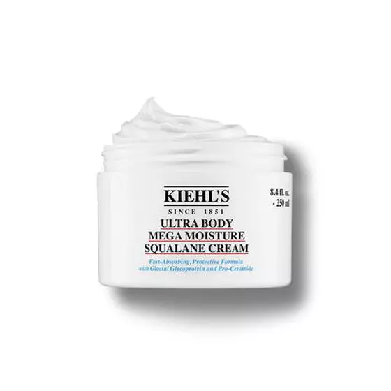 Kiehl’s Ultra Body Mega Moisture Squalane Cream – our recommended cream for eczema on your body