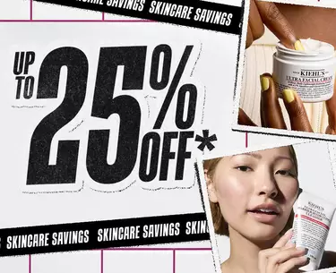 Enjoy up to 25% savings* on skincare icons
