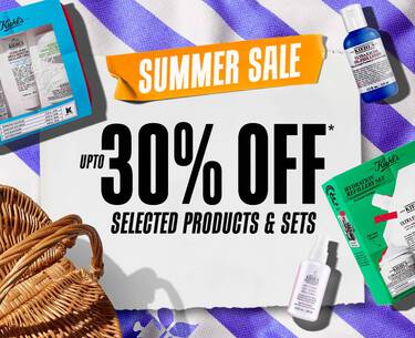 Kiehl's July Summer Sale products on display