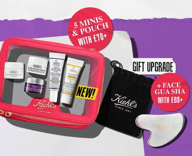 Kiehl's Spring GWP Banner promoting free gift worth £55