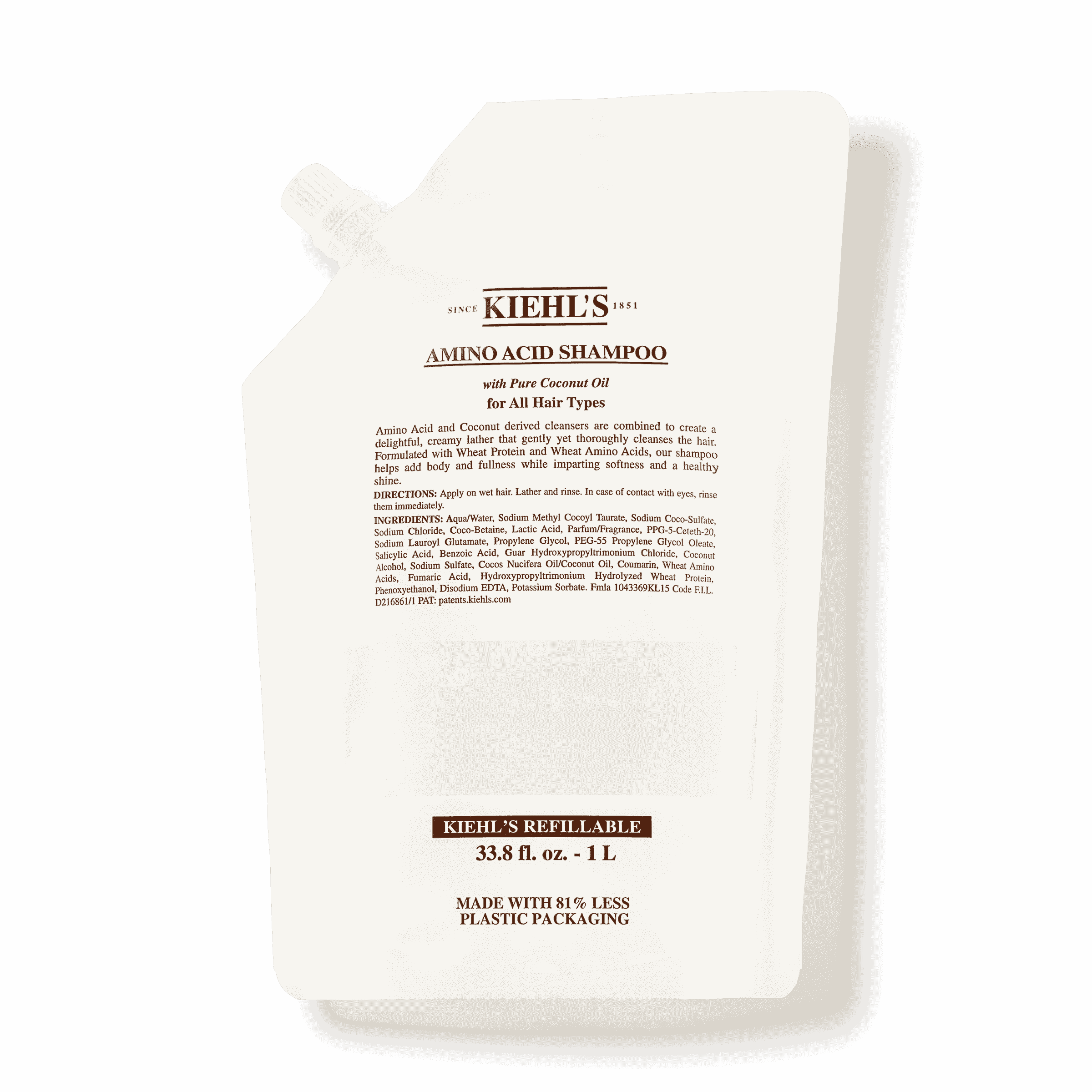 Amino Acid Shampoo Shampoo with Coconut Oil Kiehl's UK