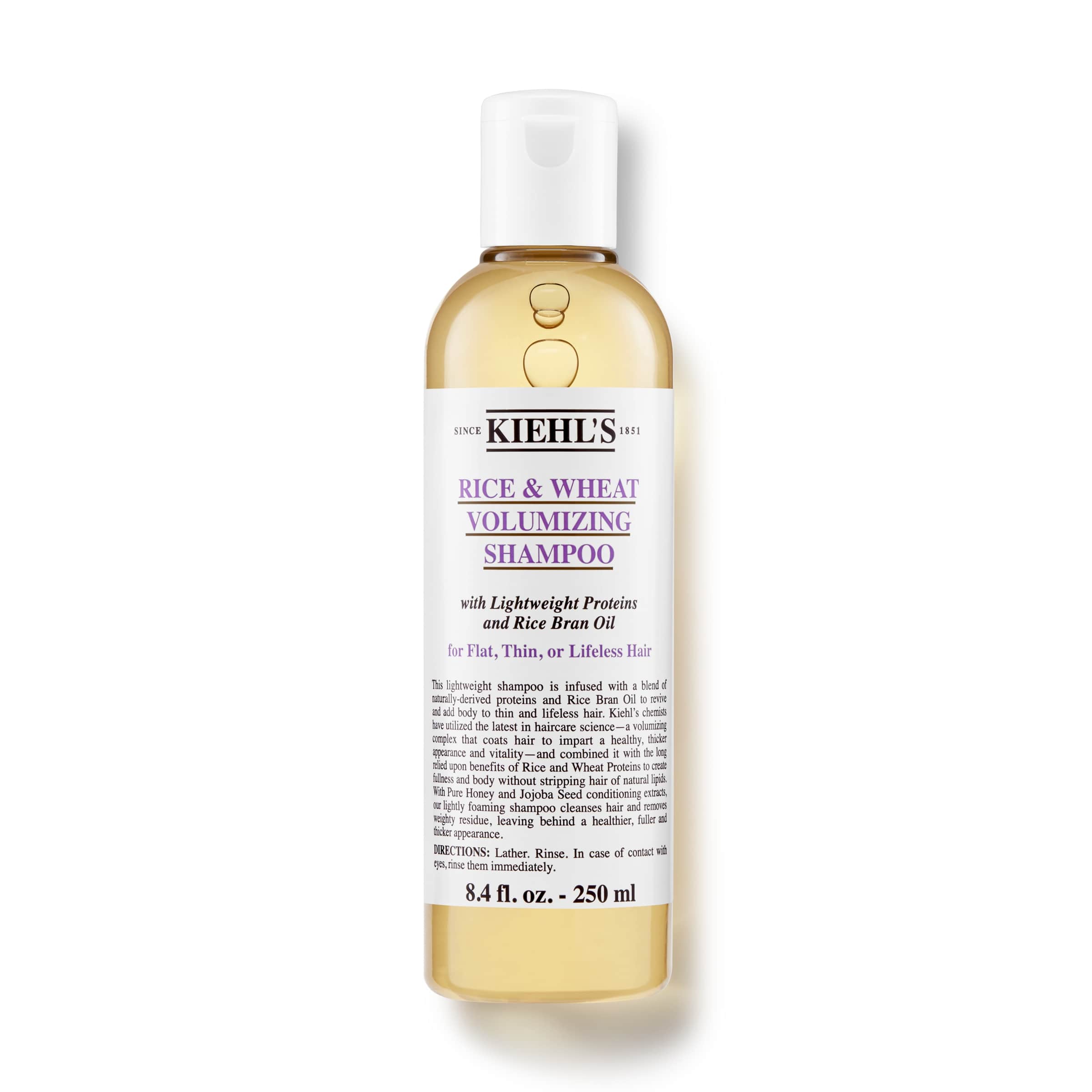 Rice & Wheat Volumizing Shampoo Kiehl's Since 1851